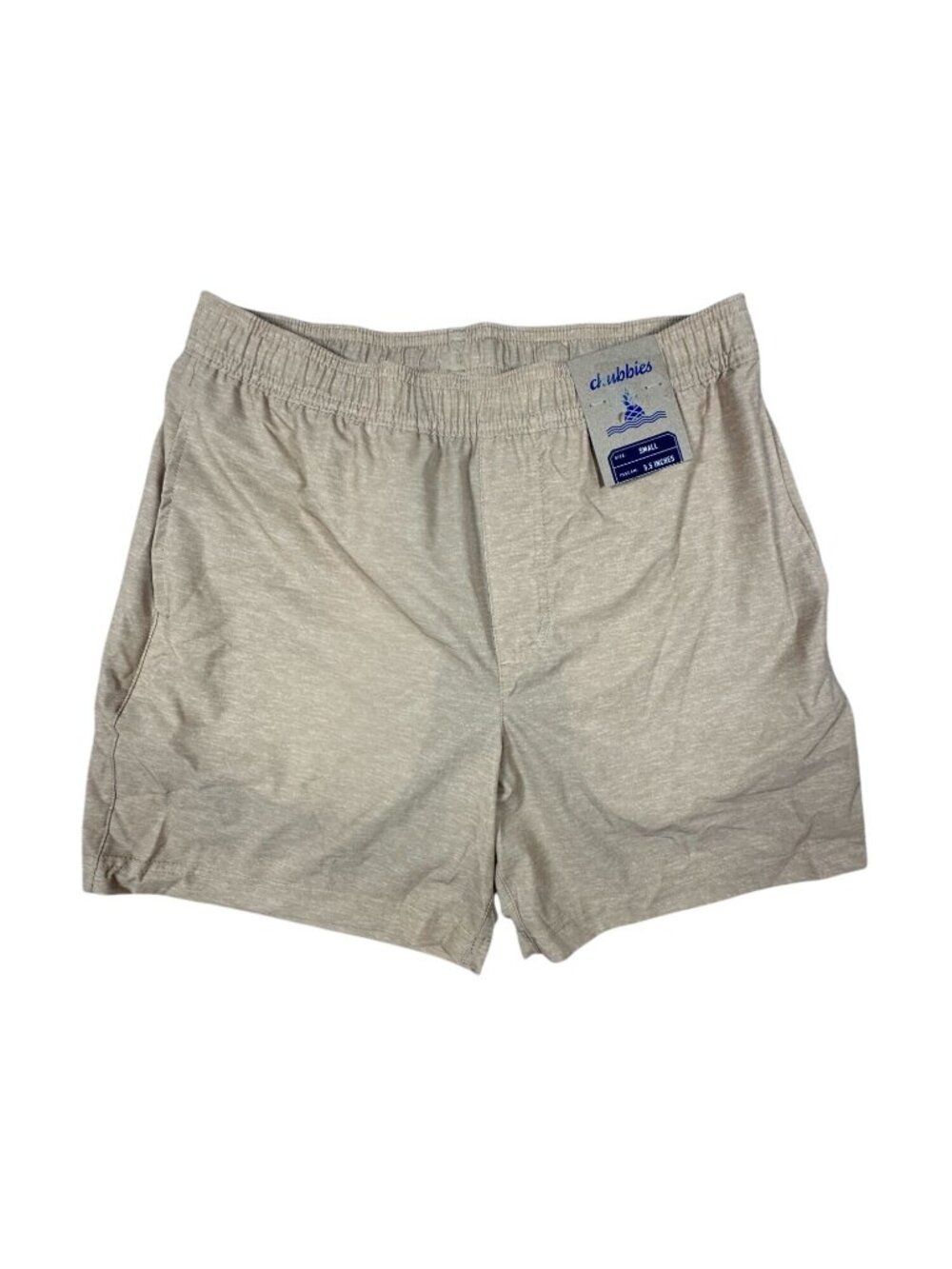 Chubbies The Physicalifits 5.5" Inseam M Tan Compression Lined Swim Shorts NEW